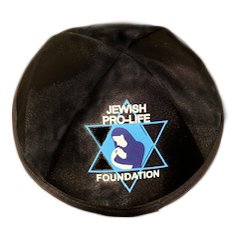 Our Black Logo Kippa 
