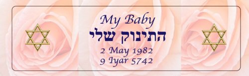 Yahrzeit or Conception Candle